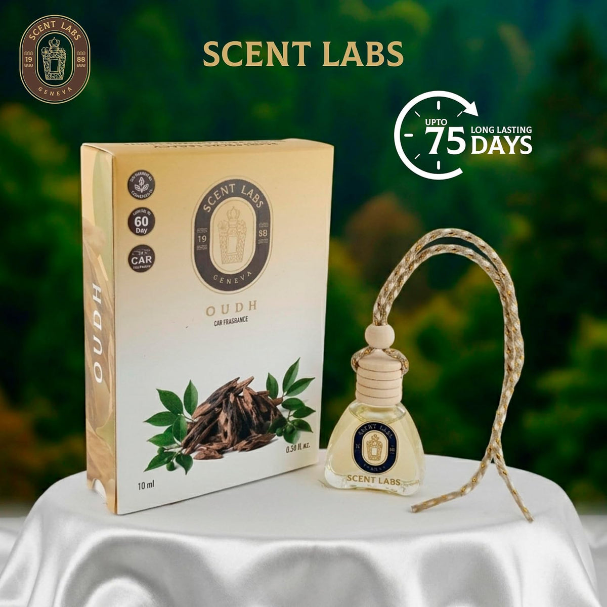 Oudh Fragrance Car Air Freshener