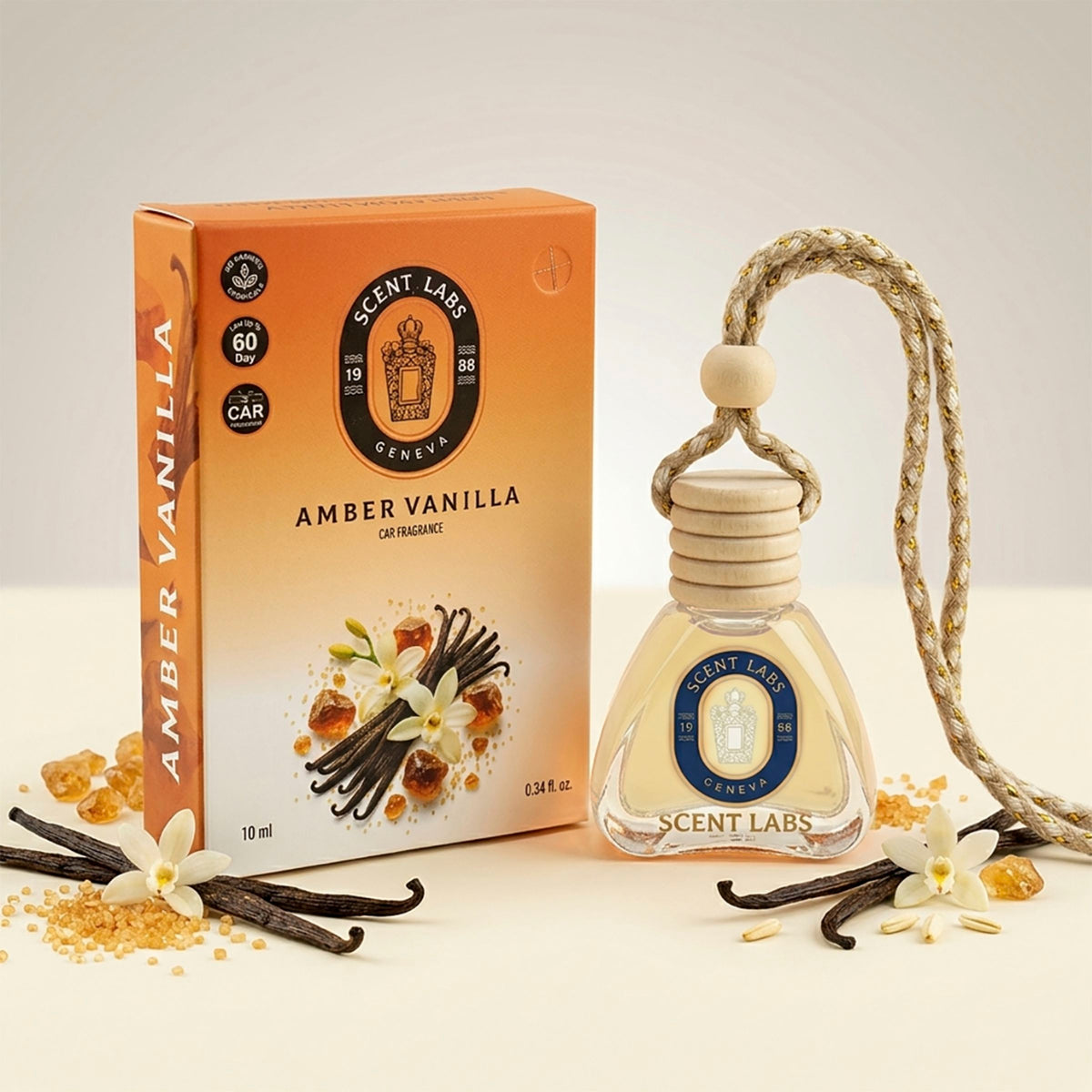 Amder Vanilla Fragrance Car Air Freshness
