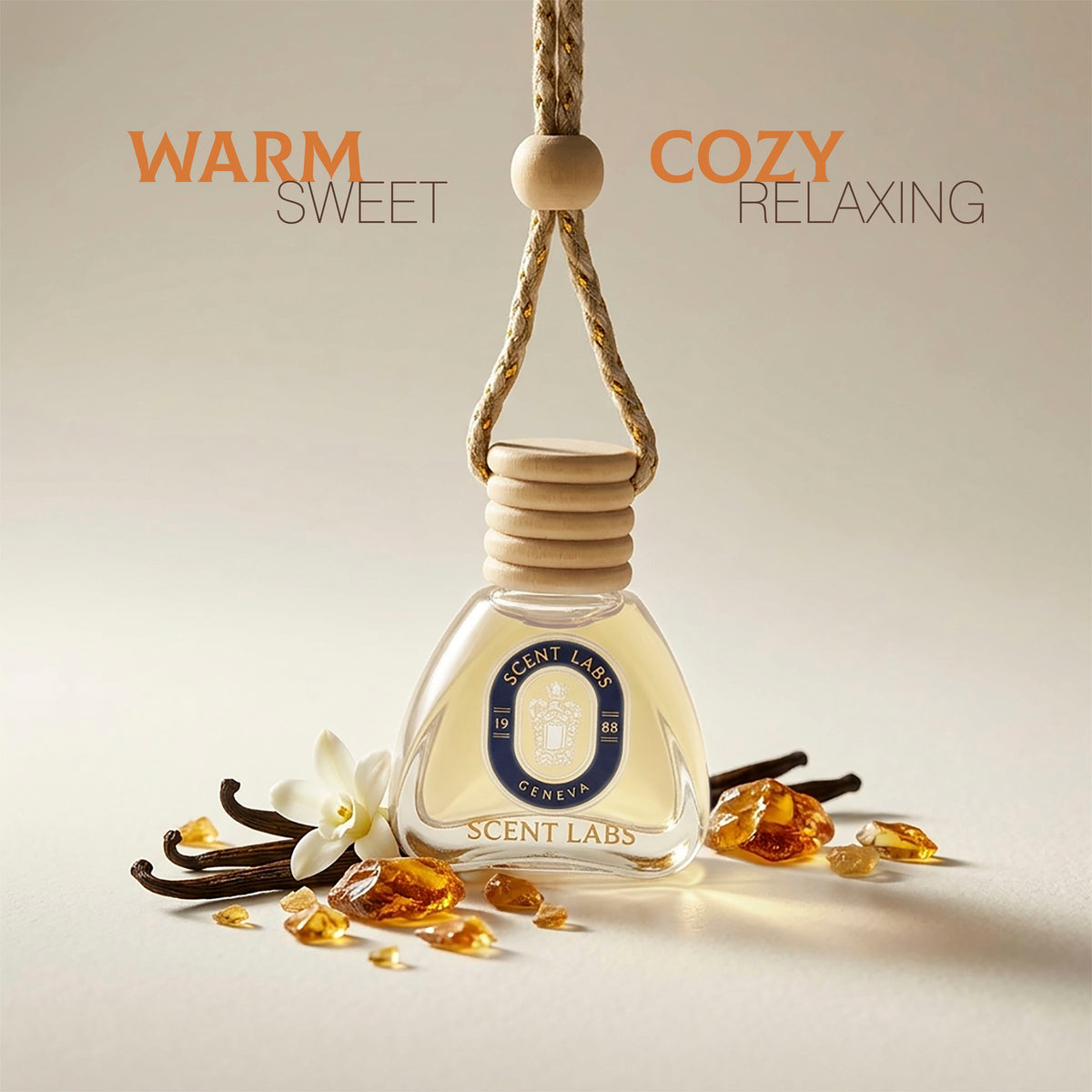 Amder Vanilla Fragrance Car Air Freshness