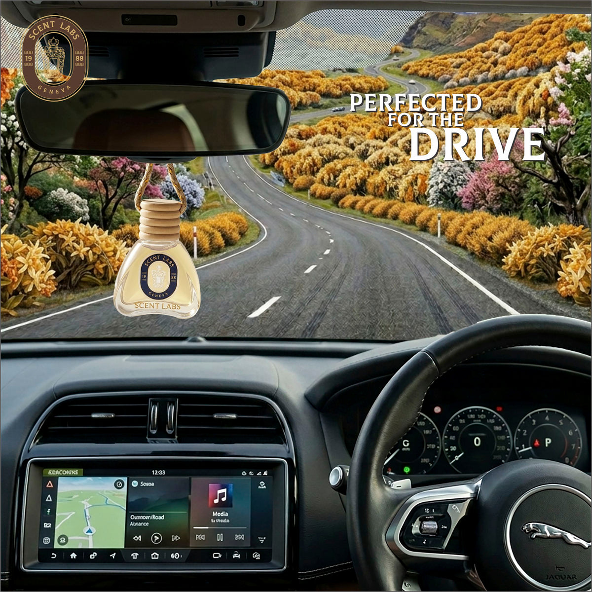 Amder Vanilla Fragrance Car Air Freshness
