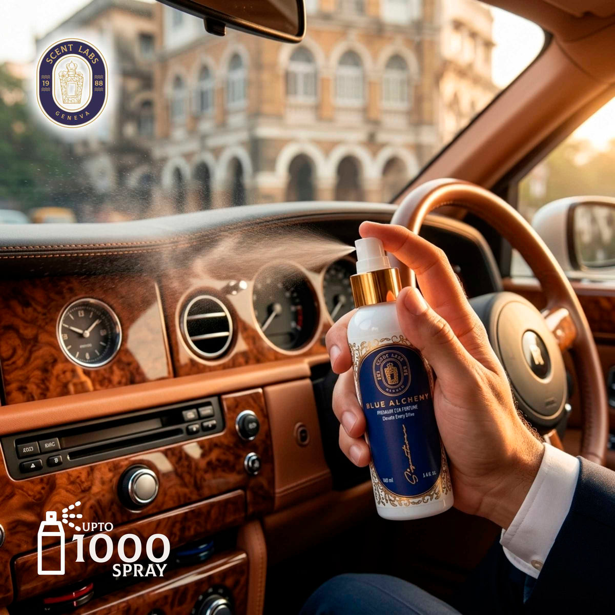 Blue Alchemy Car Air Freshener