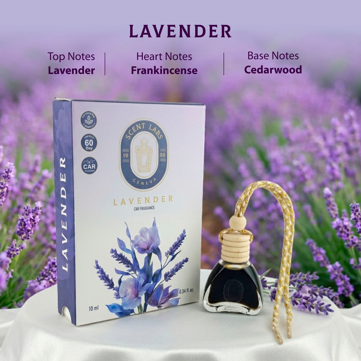Lavender Fragrance Car Air Freshener