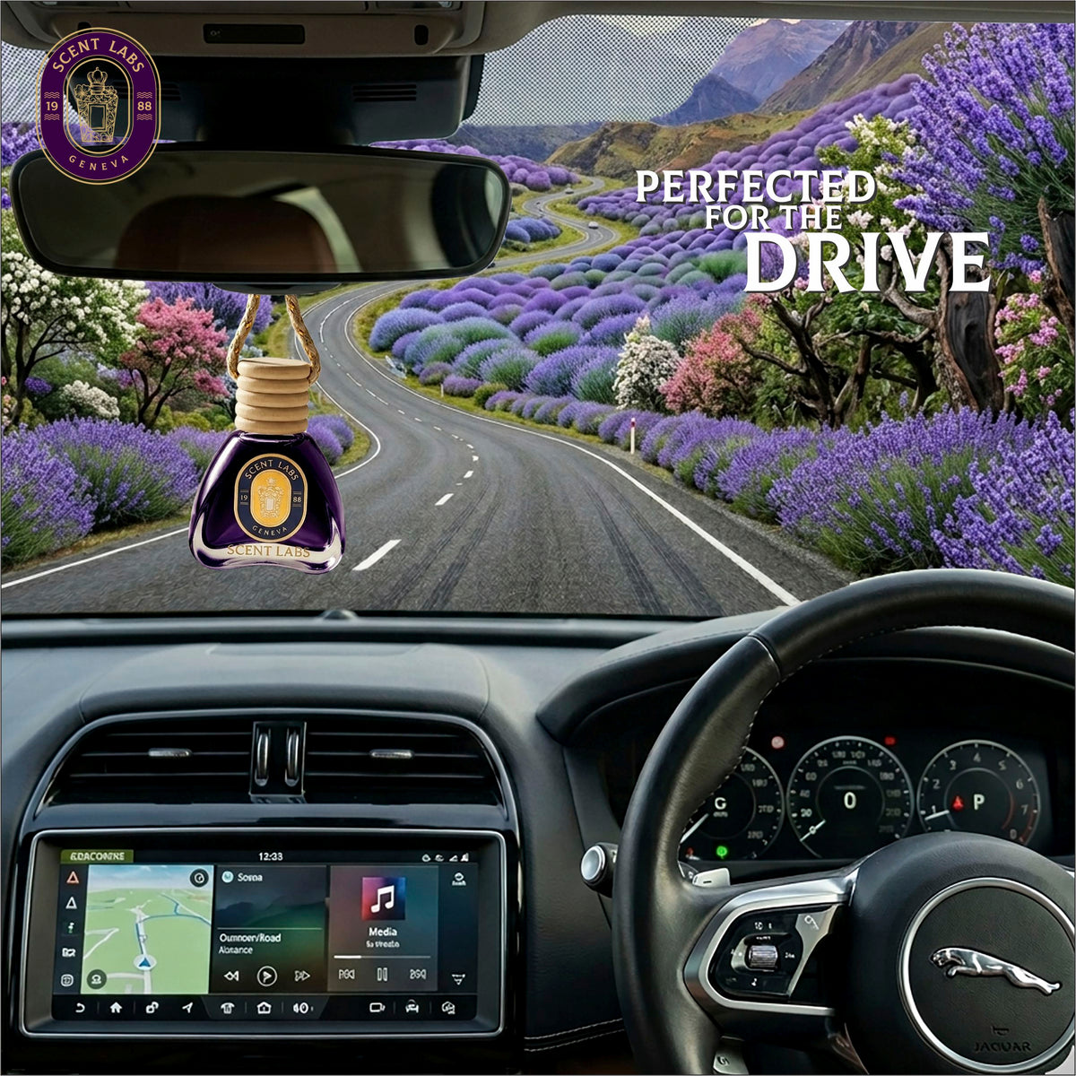 Lavender Fragrance Car Air Freshener
