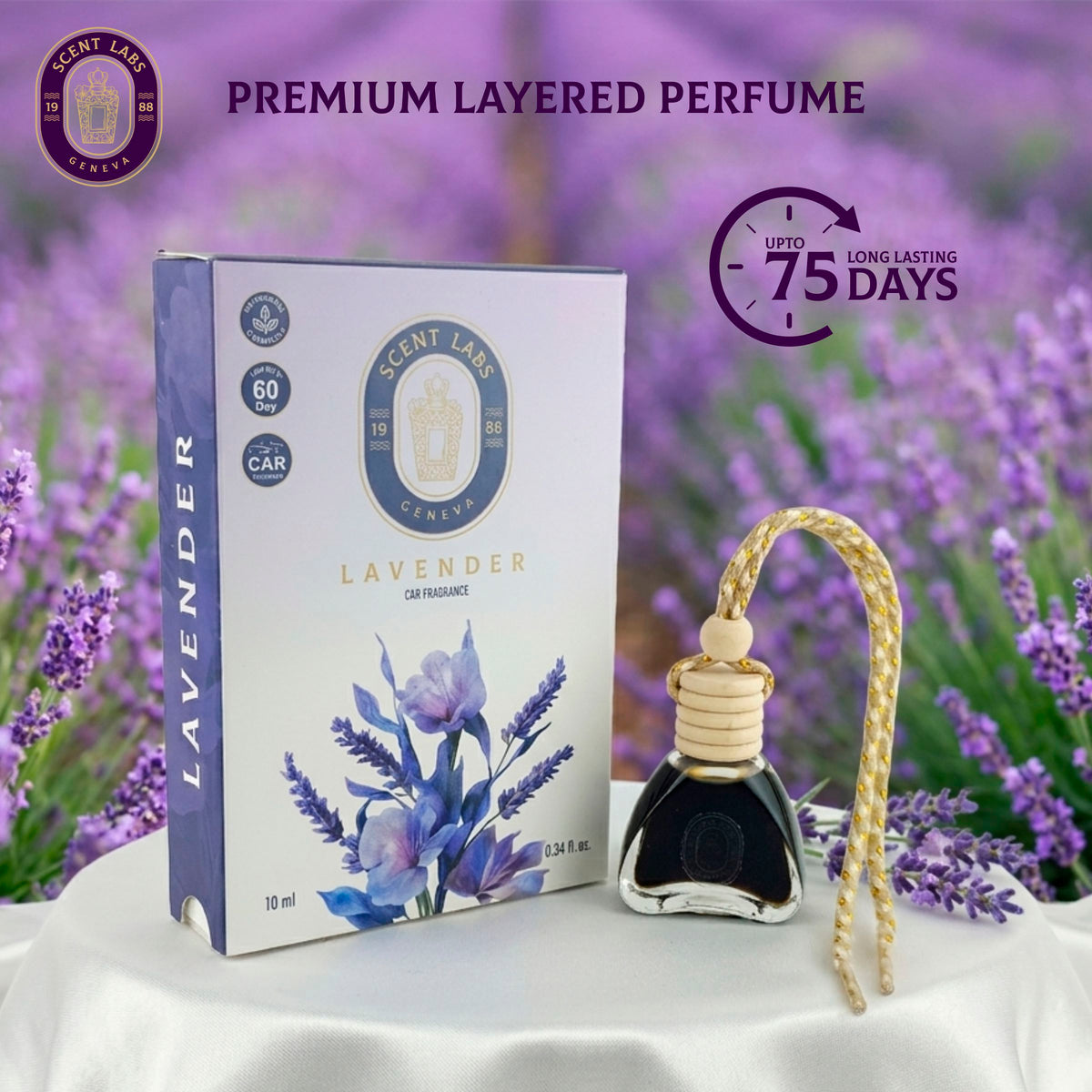 Lavender Fragrance Car Air Freshener