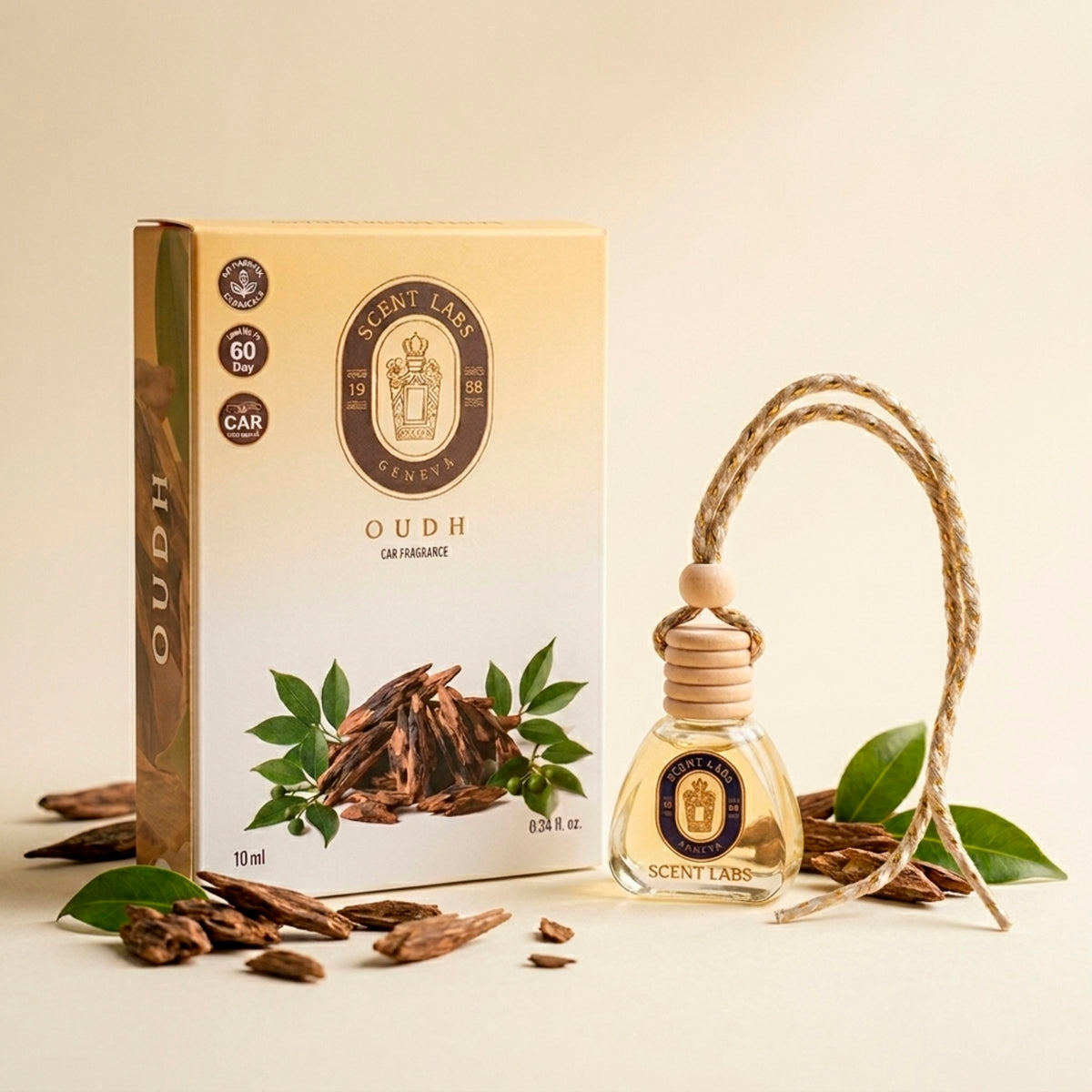 Oudh Fragrance Car Air Freshener