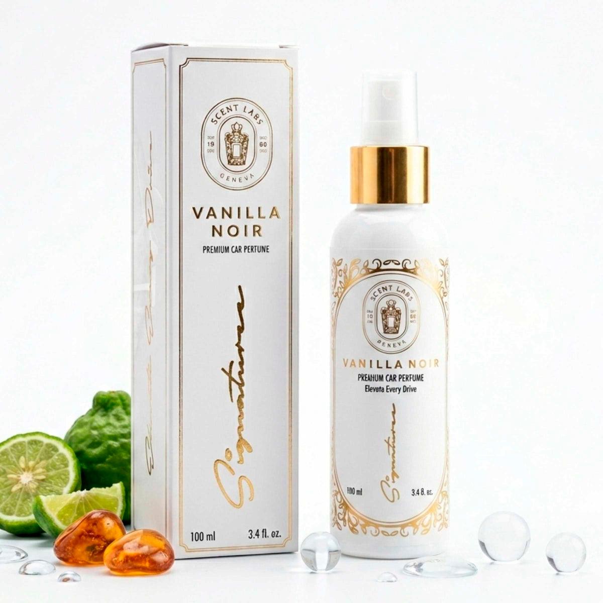 Vanilla Noir Car Air Freshener
